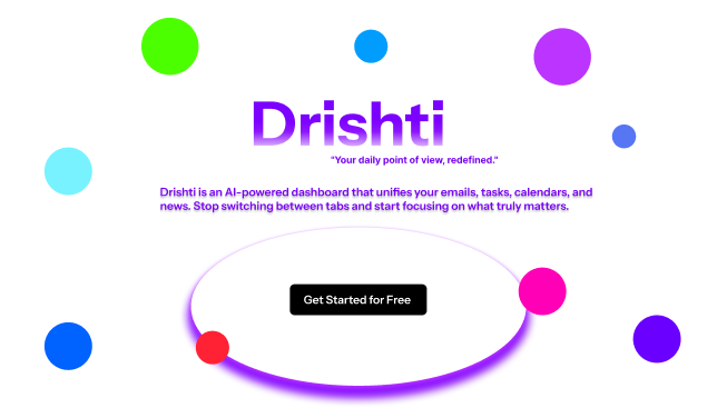 Drishti Web App
